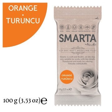Smarta Modelleme Hamuru 100gr Turuncu