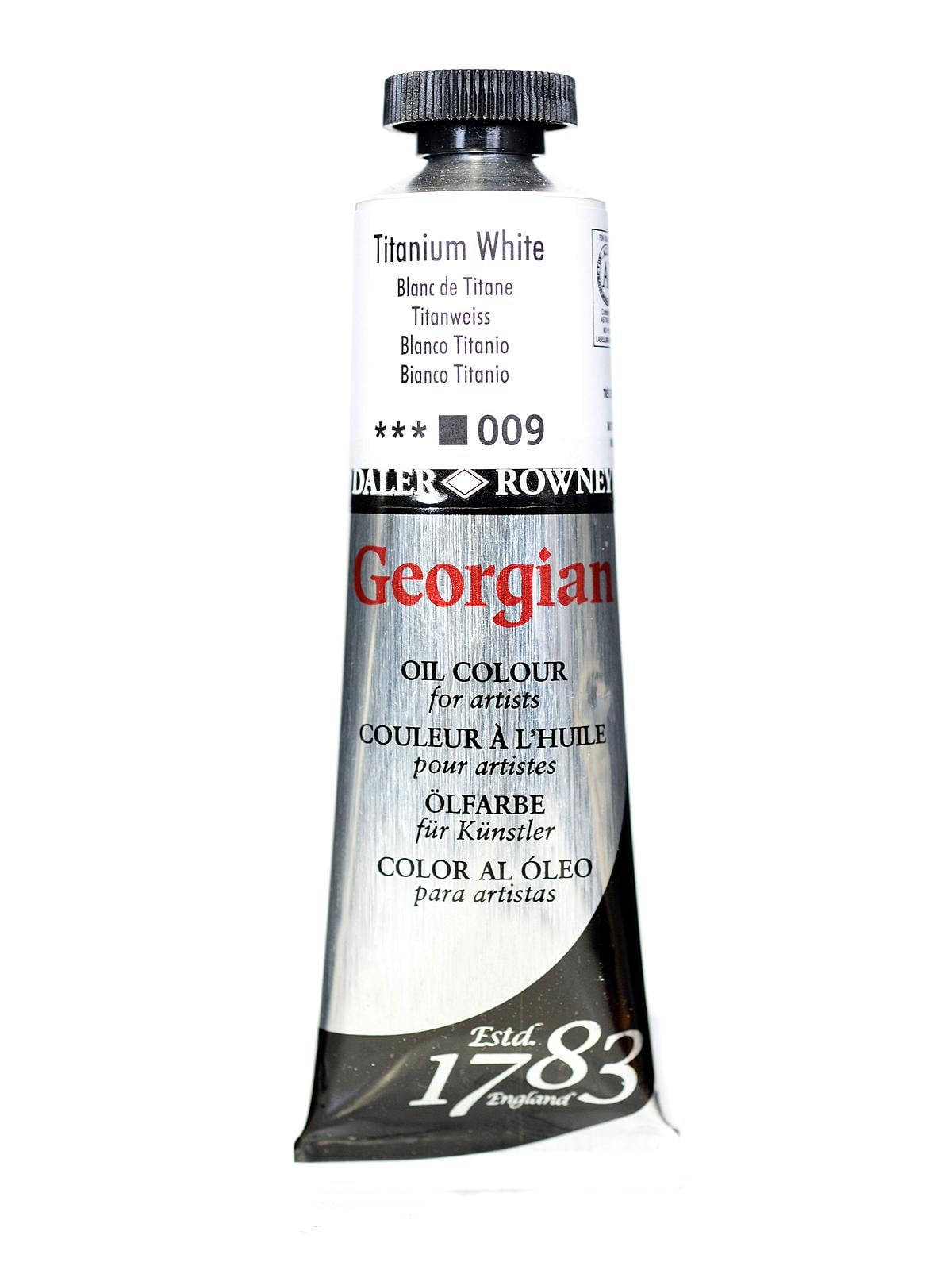 Daler Rowney Georgian Yağlı Boya 38ml 009 Titanium White