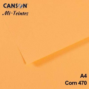 Mi-Teintes 160gr A4 470 Corn 3lü