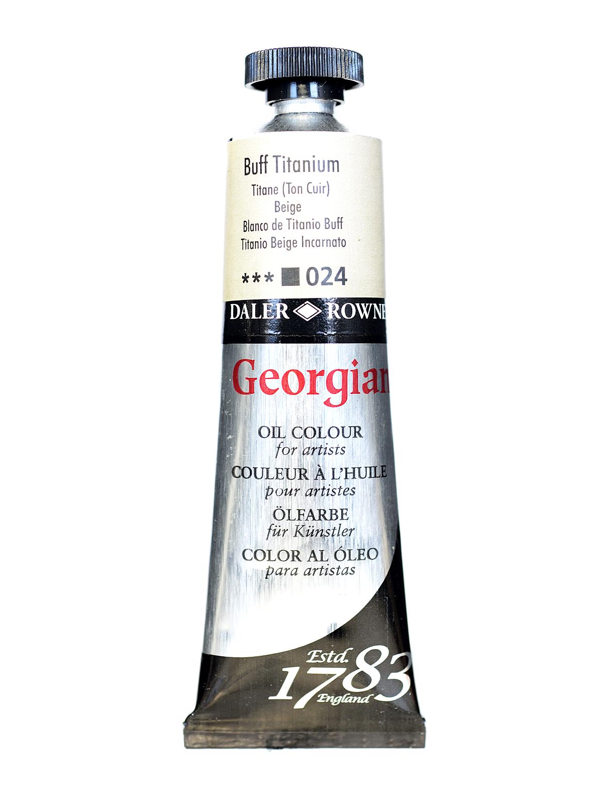 Daler Rowney Georgian Yağlı Boya 38ml 024 Buff Titanium White