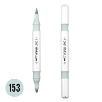 ART-X Çift Uçlu Akrilik Marker Kalem 153 Gri Mavi
