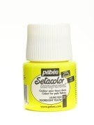 Pebeo Setacolor Light Fabric Transparan Kumaş Boyası 45ml 31 Fluorescent Yellow