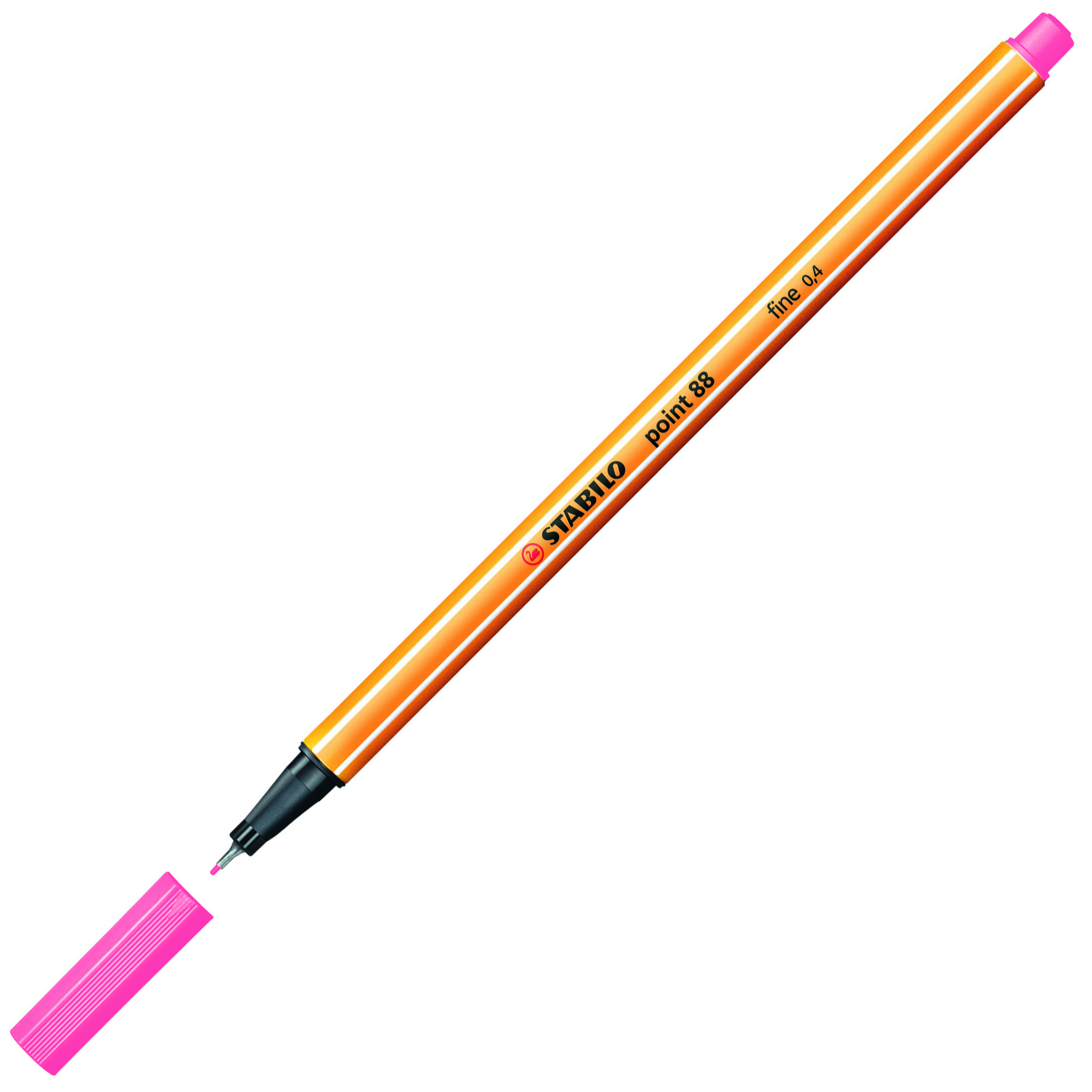 Stabilo Point 88 İnce Uçlu Keçeli Kalem 12 Pembe
