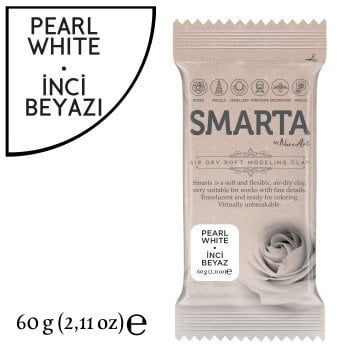 Smarta Modelleme Hamuru 60gr İnci Beyaz