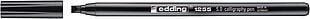 Edding 1255 Kaligrafi Kalemi 5.0mm Siyah