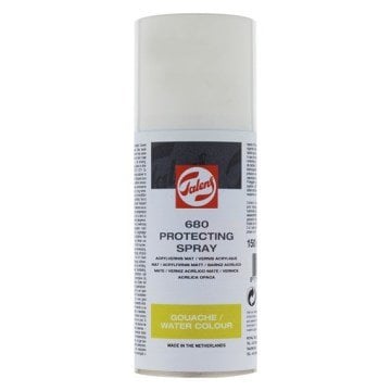 Talens Protecting 680 Sulu Boya ve Guaj Boya Koruyucu 150ml Sprey