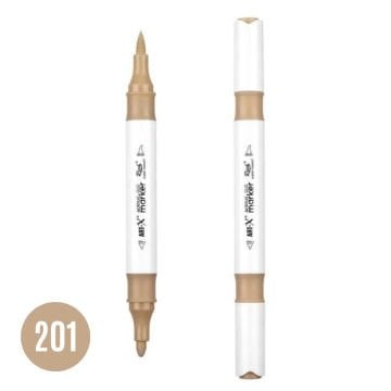 ART-X Çift Uçlu Akrilik Marker Kalem 201 Bej