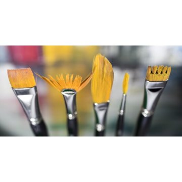 Derwent Techniques Brushes Çok Amaçlı Fırça seti 6 lı set