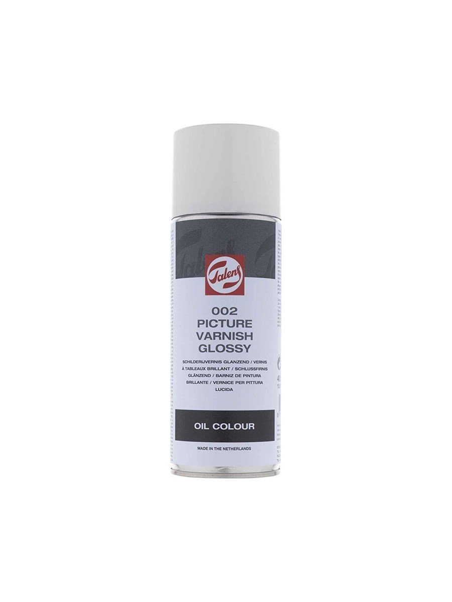 Talens Picture Varnish Glossy 002 Yağlı Boya Parlak Vernik 400ml Sprey