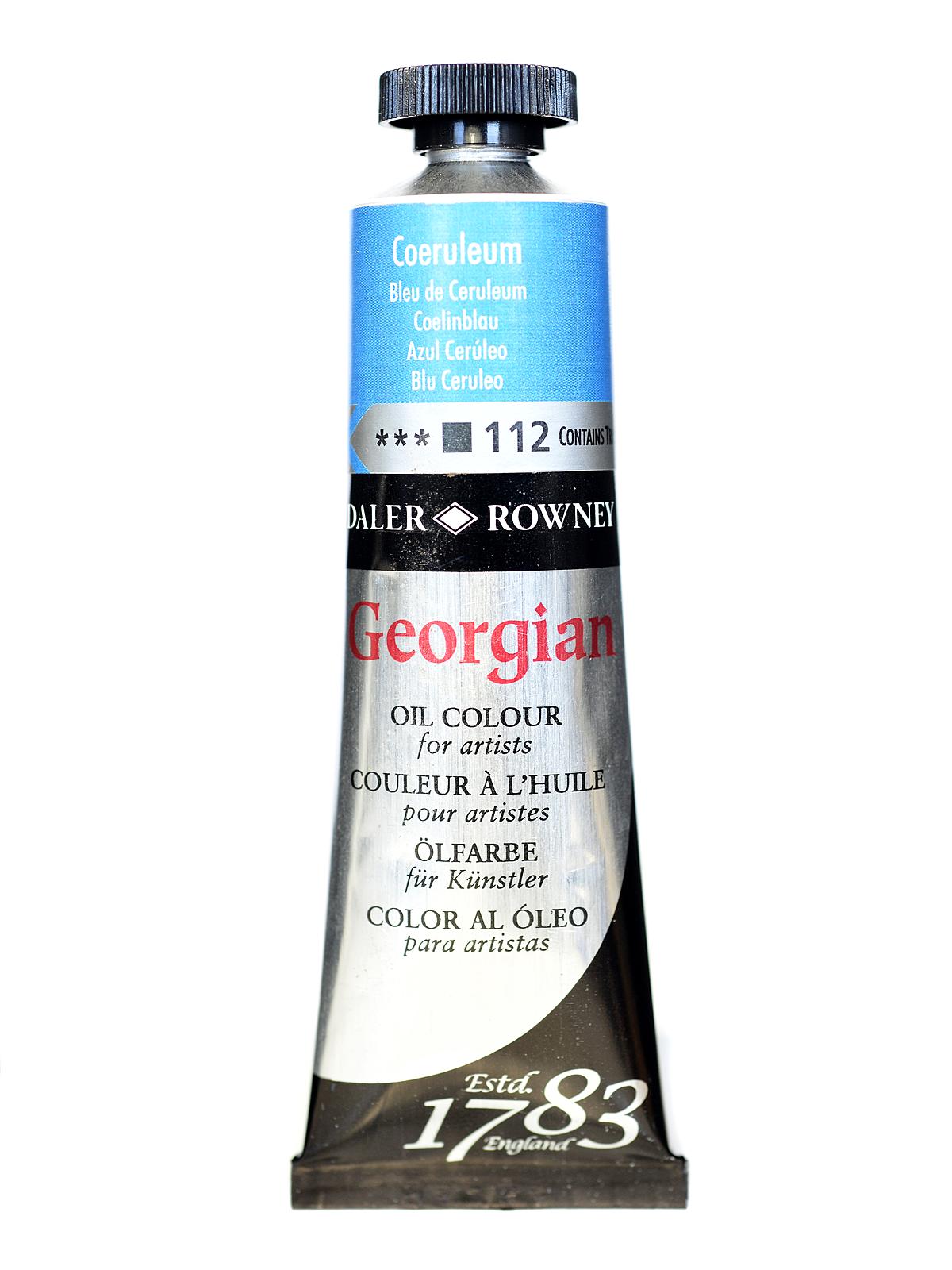 Daler Rowney Georgian Yağlı Boya 38ml 112 Coeruleum Pigment Natural