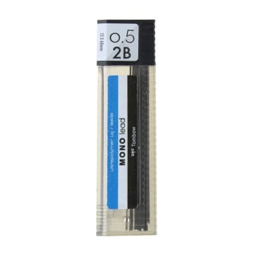 Tombow Mono Lead Kalem Ucu 0,5mm 2B 12li Tüp-12 Adet
