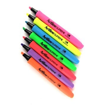 Artline Supreme Fosforlu Kalem Highlighter Pembe
