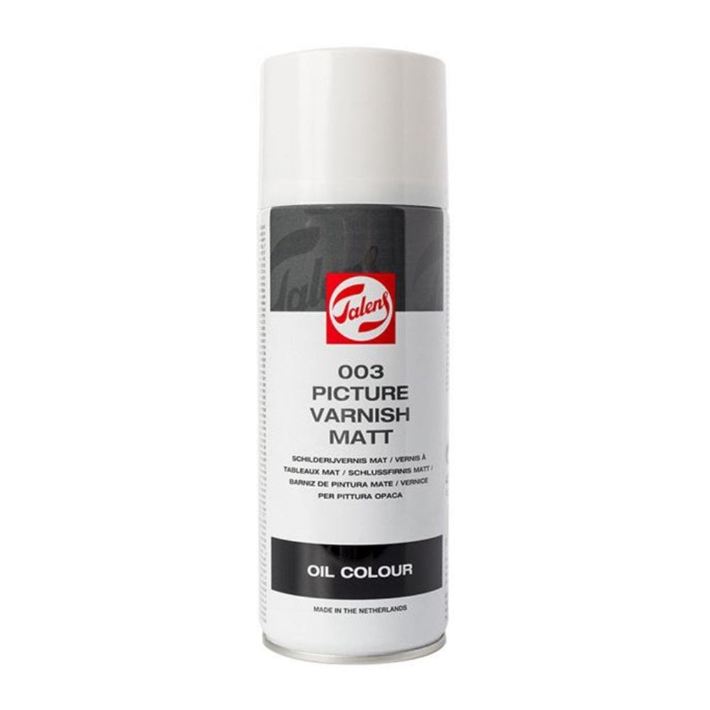 Talens Picture Varnish Matt 003 Yağlı Boya Mat Vernik 400ml Sprey