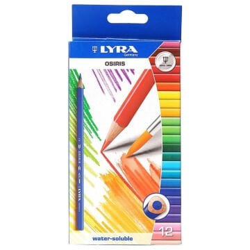 Lyra Osiris Aquarell Sulu Boya Kalemi 12 Renk Set