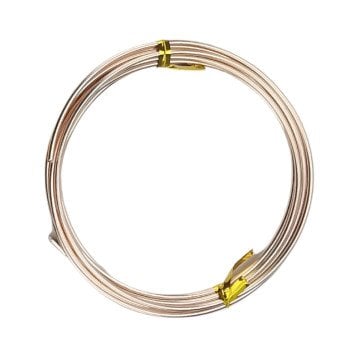 Dytac Alüminyum Tel Yuvarlak 2mmx2mt Açık Bakır