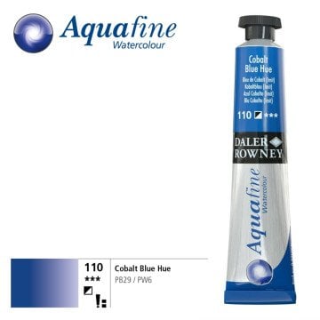 Daler Rowney Aquafine Tüp Sulu Boya 8ml 110 Cobalt Blue Hue