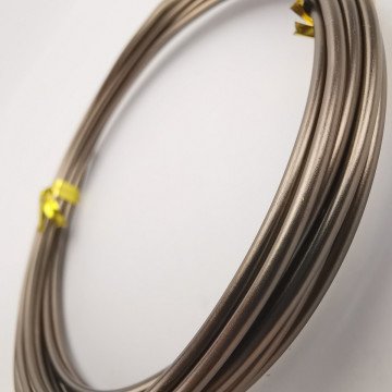 Dytac Alüminyum Tel Yuvarlak 2mm x 2m Koyu Bakır