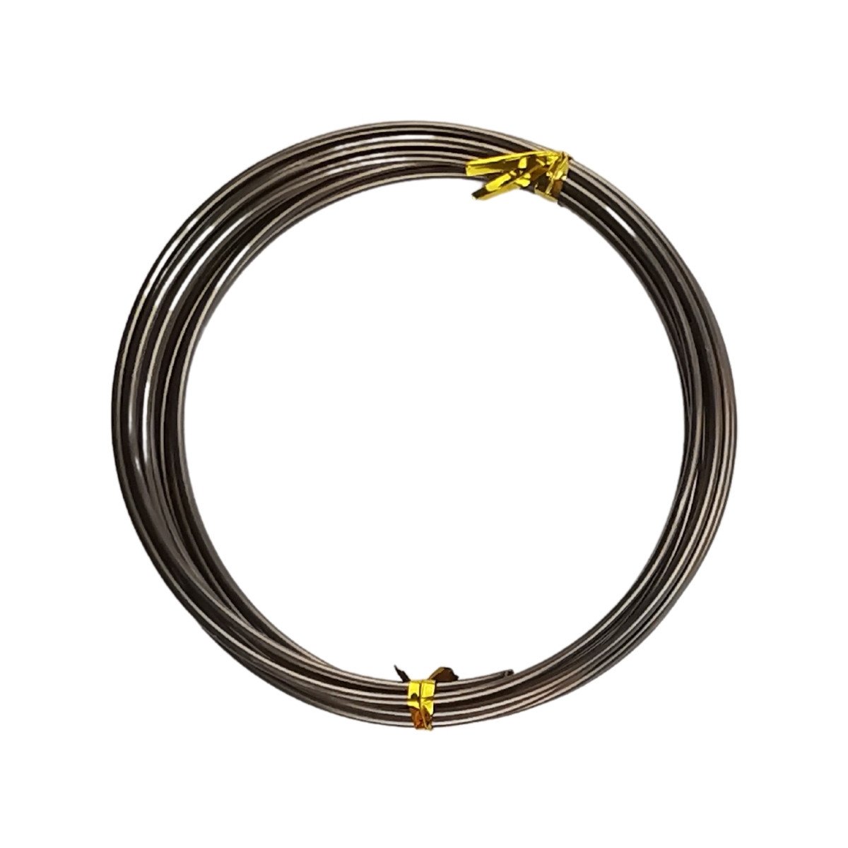 Dytac Alüminyum Tel Yuvarlak 2mm x 2m Koyu Bakır