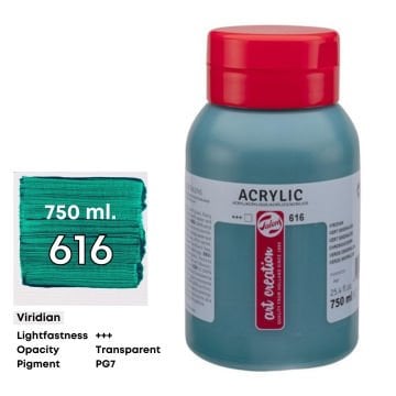 Art Creation Akrilik Boya 750ml 616 Viridian