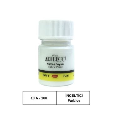 Artdeco Kumaş Boyası 25ml 10 A - 100 İnceltici Farblos