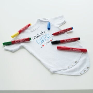 Faber Castell Fabric Marker Tekstil Kumaş Kalem Seti 5li