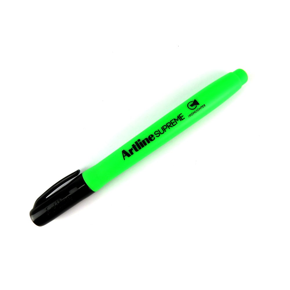 Artline Supreme Fosforlu Kalem Highlighter Yeşil