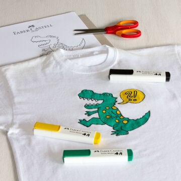 Faber Castell Fabric Marker Tekstil Kumaş Kalem Seti 5li Klasik