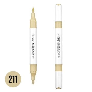 ART-X Çift Uçlu Akrilik Marker Kalem 211 Keten