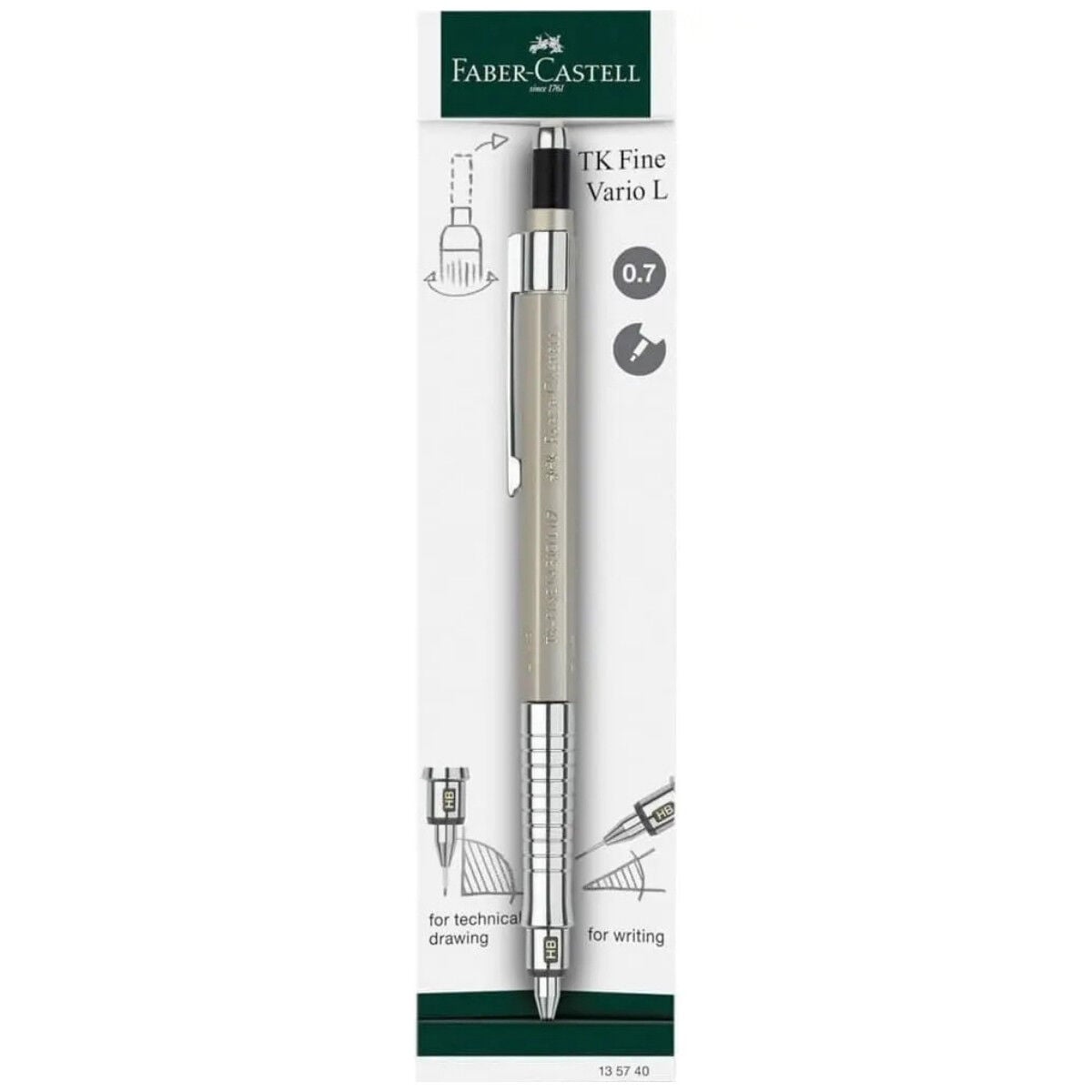 Faber Castell TK Fine Vario Lüx Versatil Kalem 0.7mm