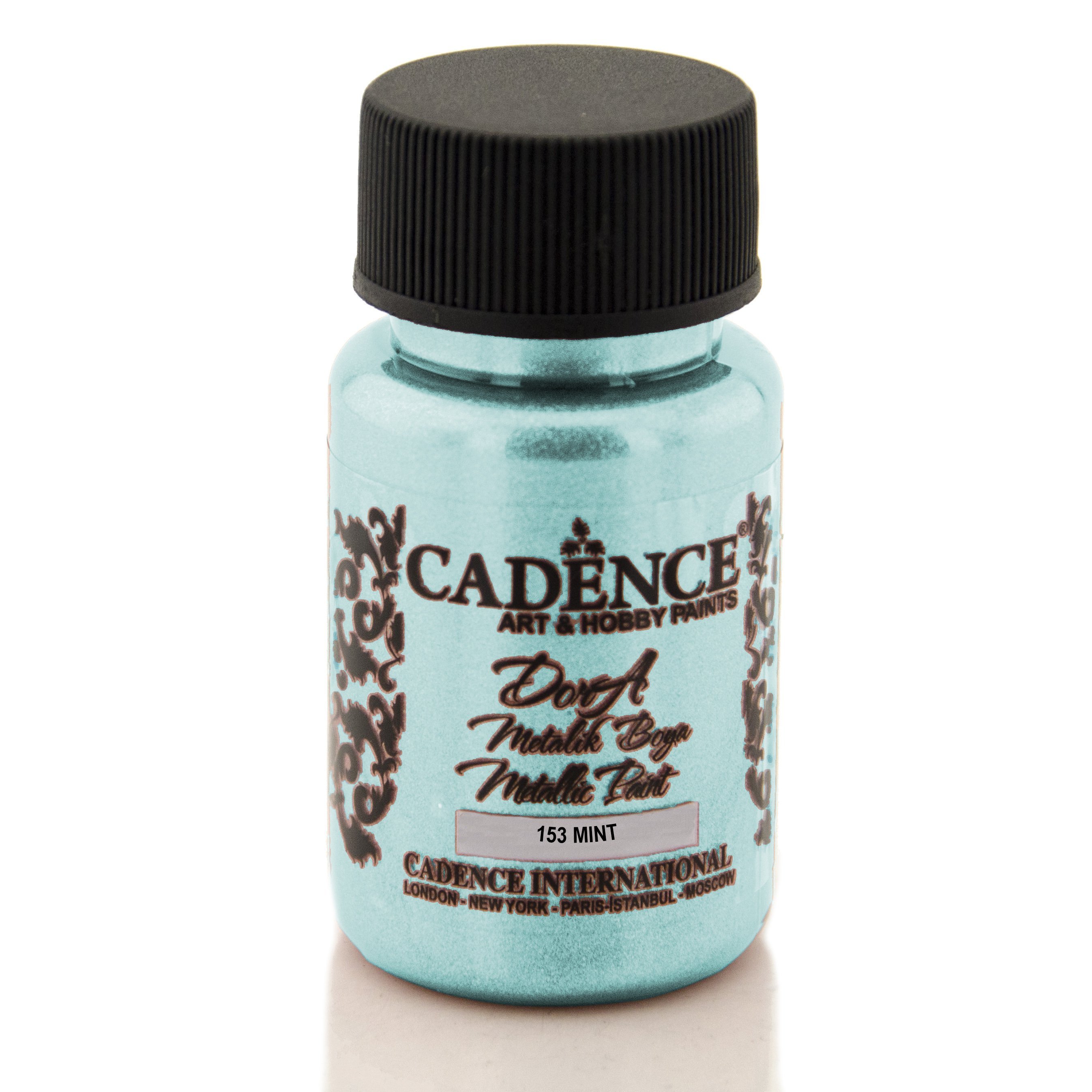 Cadence Dora Metalik Boya 50ml 153 Mınt