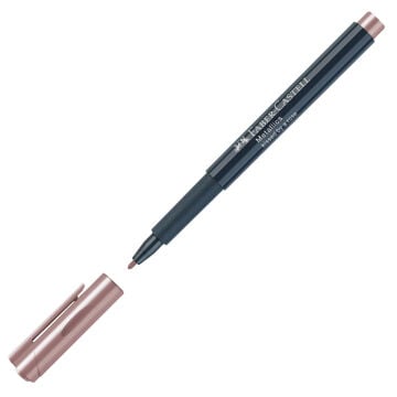 Faber Castell Metalik Markör Rose Gold