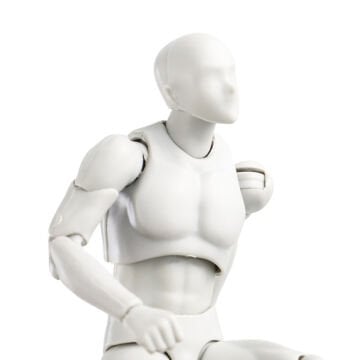 Art Elegant Detaylı Plastik Model Mankeni 30 Parça