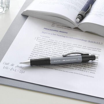 Faber Castell Grip Plus Versatil Uçlu Kalem 0.7mm Gri