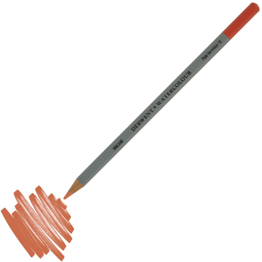 Derwent Watercolour Suluboya Kalemi 13 Pale Vermilion