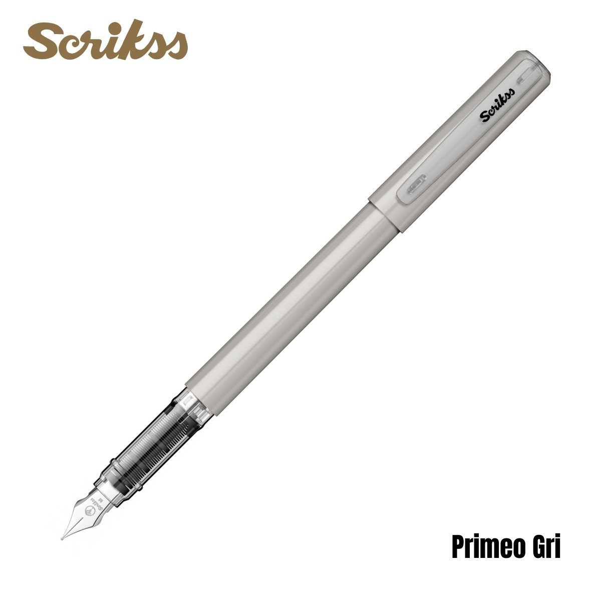 Scrikss Dolma Kalem Primeo Gri