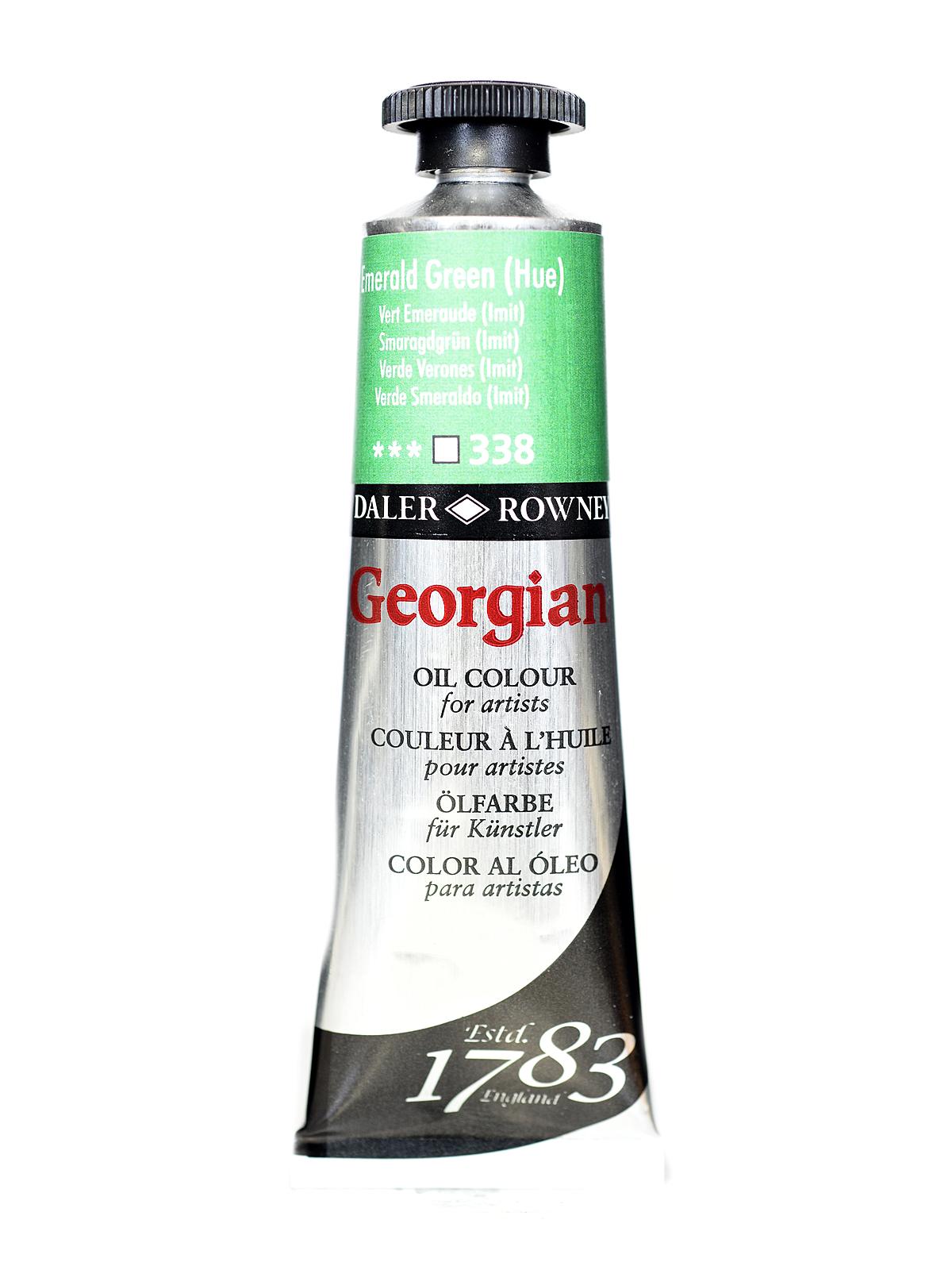 Daler Rowney Georgian Yağlı Boya 38ml 338 Emerald Green Hue