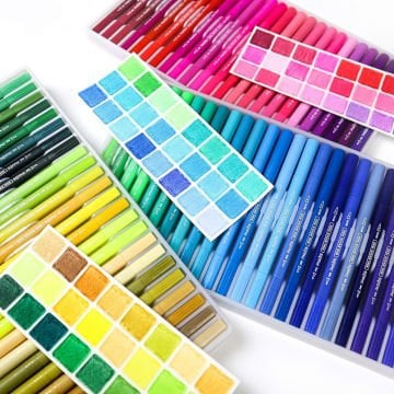 Pagos Dual Brush Su Bazlı Marker Seti 120 Renk