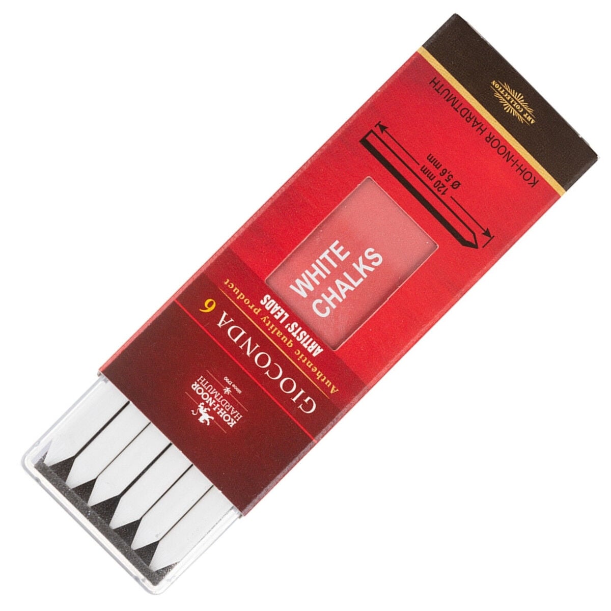 Koh-i Noor Gioconda 4371 Portmin Kalem Ucu 5.6x120mm 6lı White