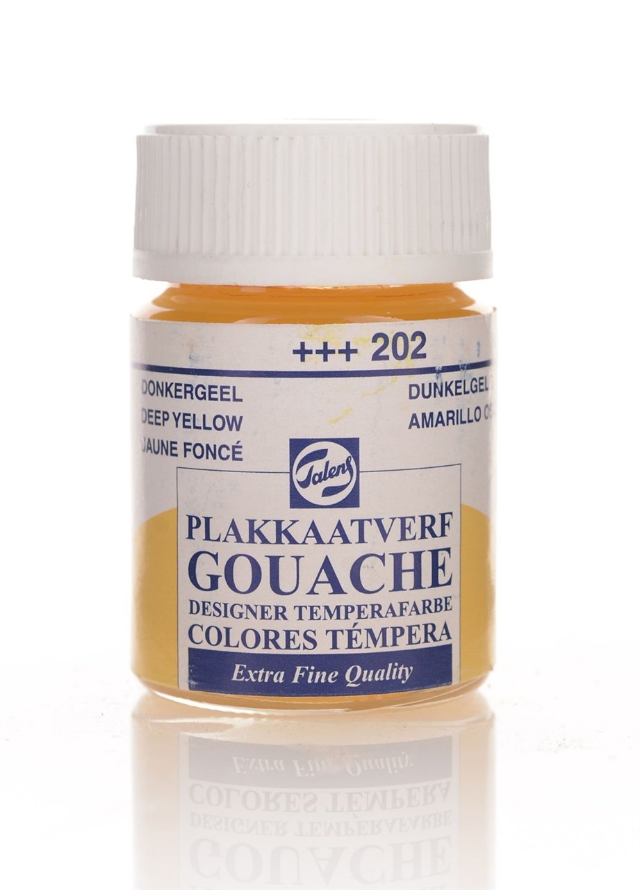Talens Guaj Boya 16ml 202 Deep Yellow