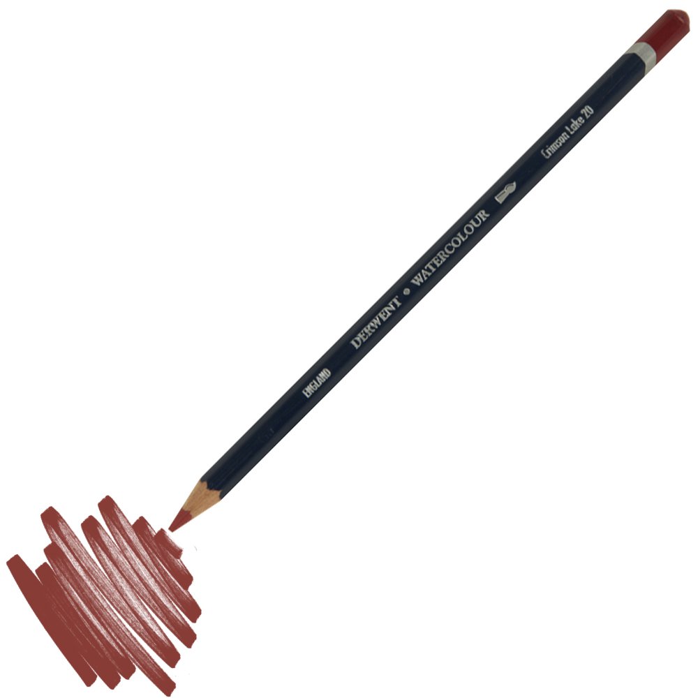 Derwent Watercolour Suluboya Kalemi 20 Crimson Lake