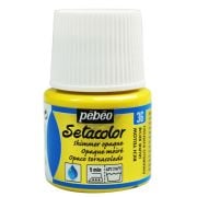 Pebeo Setacolor Opak Kumaş Boyası 45ml 36 Shimmer Rich Yellow