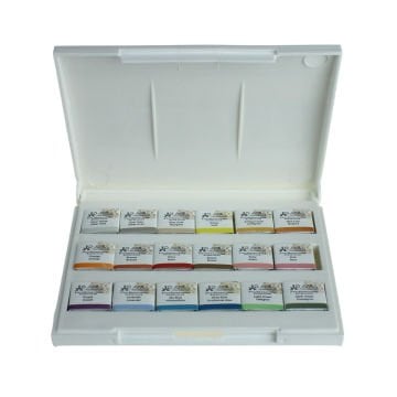 Afra Artists Water Colours Sulu Boya Tablet Seti 18li Metalik