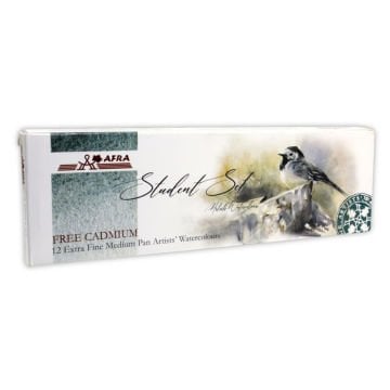 Afra Artists Water Colours Sulu Boya Tablet Seti 12li Student