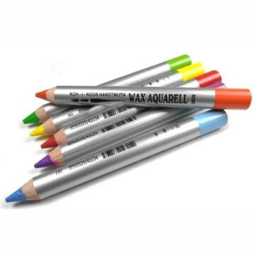 Koh-i Noor Wax Aquarell Balmumu Kalın Boya Kalem Seti 24lü Metal Kutulu