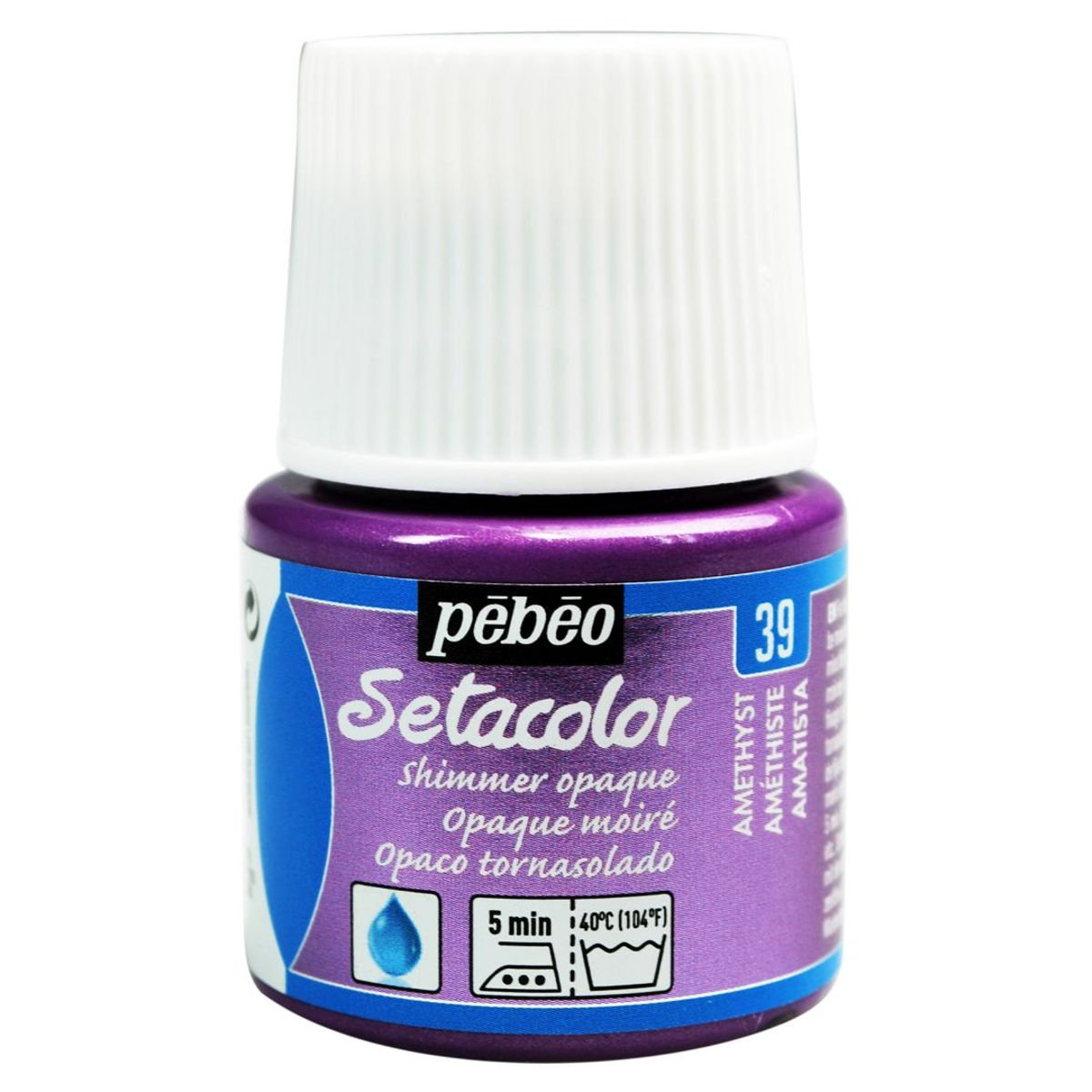 Pebeo Setacolor Opak Kumaş Boyası 45ml 39 Shimmer Amethyist