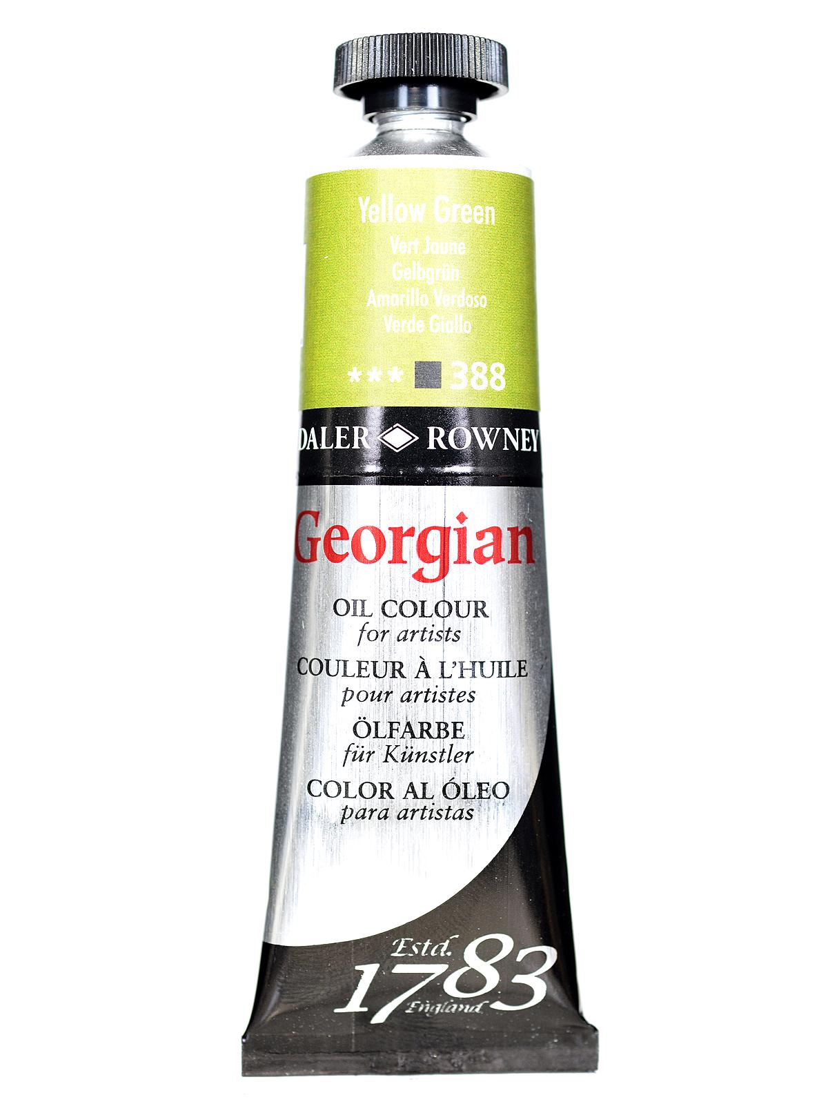 Daler Rowney Georgian Yağlı Boya 38ml 388 Yellow Green