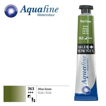 Daler Rowney Aquafine Tüp Sulu Boya 8ml 363 Olive Green