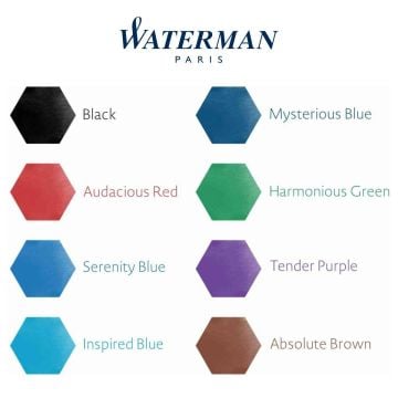 Waterman Şişe Mürekkep 50ml Siyah