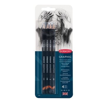 Graphic Pencil Medium 4 lü Blister
