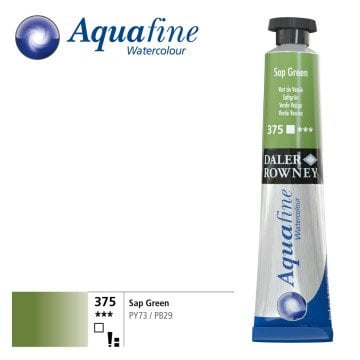 Daler Rowney Aquafine Tüp Sulu Boya 8ml 375 Sap Green